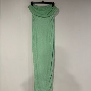 Oh Polly Green Midi Dress